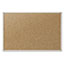 Mead® Cork Bulletin Board, 48 x 36, Silver Aluminum Frame Thumbnail 1
