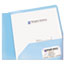 Avery Translucent Two-Pocket Folder, Blue Thumbnail 3