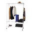 Alera Wire Shelving Garment Rack, Coat Rack, Stand Alone Rack w/Casters, Silver Thumbnail 2