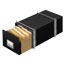 Bankers Box STAXONSTEEL Storage Box Drawer, Letter, Steel Frame, Black, 6/Carton Thumbnail 1