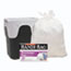Handi-Bag® Handi-Bag Super Value Pack, 8gal, .55mil, 22 x 24, White, 130/Box Thumbnail 1