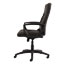 Alera Alera YR Series Executive High-Back Swivel/Tilt Bonded Leather Chair, Supports 275 lb, 17.71" to 21.65" Seat Height, Black Thumbnail 3