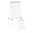 MasterVision Silver Easy Clean Dry Erase Quad-Pod Presentation Easel, 45" to 79", Silver Thumbnail 1