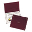 Oxford™ Certificate Holder, 11 1/4 x 8 3/4, Burgundy, 5/Pack Thumbnail 1