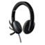 Logitech® H540 Corded Headset, USB, Black Thumbnail 2