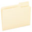 Pendaflex® Essentials™ File Folders, 1/3 Cut, Third Position, Top Tab, Letter, Manila, 100/Box Thumbnail 1