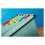 3M™ Angled Tabs, 2 x 1 1/2, Solid, Aqua/Lime/Red/Yellow, 24/Pack Thumbnail 4