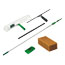 Unger® Pro Window Cleaning Kit w/8ft Pole, Scrubber, Squeegee, Scraper, Sponge Thumbnail 1