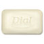 Dial® Antibacterial Deodorant Bar Soap, Unwrapped, White, 2.5oz, 200/Carton Thumbnail 1