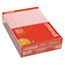 Universal Colored Perforated Ruled Writing Pads, Wide/Legal Rule, 50 Pink 8.5 x 11 Sheets, Dozen Thumbnail 1