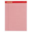 Universal Colored Perforated Ruled Writing Pads, Wide/Legal Rule, 50 Pink 8.5 x 11 Sheets, Dozen Thumbnail 2