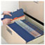 Smead Pressboard Classification Folders, Letter, Six-Section, Dark Blue, 10/Box Thumbnail 3