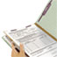 Smead Pressboard Classification Folders, Legal, Four-Section, Gray/Green, 10/Box Thumbnail 3