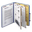 Smead Pressboard Classification Folders, Letter, Six-Section, Dark Blue, 10/Box Thumbnail 5