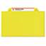 Smead Pressboard Classification Folders, Letter, Six-Section, Yellow, 10/Box Thumbnail 4