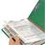Smead Pressboard Classification Folders, Letter, Six-Section, Green, 10/Box Thumbnail 6