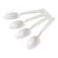 GEN Heavyweight Cutlery, Teaspoons, Polypropylene, White, 1000/Carton Thumbnail 1