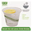 Eco-Products® GreenStripe Renewable & Compostable Cold Cups - 9oz., 50/PK, 20 PK/CT Thumbnail 2