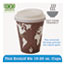 Eco-Products® EcoLid 25% Recy Content Hot Cup Lid, White, F/10-20oz, 100/PK, 10 PK/CT Thumbnail 2