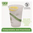 Eco-Products® GreenStripe Renewable & Compostable Cold Cups - 16oz., 50/PK, 20 PK/CT Thumbnail 6