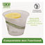 Eco-Products® GreenStripe Renewable & Compostable Cold Cups - 9oz., 50/PK, 20 PK/CT Thumbnail 4
