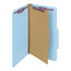 Smead Pressboard Classification Folders, Legal, Four-Section, Blue, 10/Box Thumbnail 3