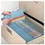 Smead Pressboard Classification Folders, Legal, Four-Section, Blue, 10/Box Thumbnail 5