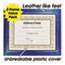 NuDell™ Leatherette Document Frame, 8-1/2 x 11, Blue, Pack of Two Thumbnail 4