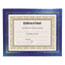NuDell™ Leatherette Document Frame, 8-1/2 x 11, Blue, Pack of Two Thumbnail 1