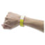 Advantus Crowd Management Wristbands, Sequentially Numbered, Yellow, 500/Pack Thumbnail 2