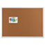 Quartet® Classic Cork Bulletin Board, 60 x 36, Silver Aluminum Frame Thumbnail 1
