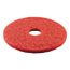 Premiere Pads Standard 14-Inch Diameter Buffing Floor Pads, Red Thumbnail 1