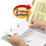 Smead Recycled Pressboard Fastener Folders, Letter, 1" Exp., Gray/Green, 25/Box Thumbnail 3