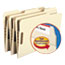 Smead Folders, Two Fasteners, 1/3 Cut Assorted Top Tabs, Legal, Manila, 50/Box Thumbnail 1