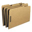Smead 11 Point Kraft Folders, Two Fasteners, 1/3 Cut Top Tab, Legal, Brown, 50/Box Thumbnail 6