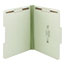 Smead Recycled Pressboard Fastener Folders, Letter, 1" Exp., Gray/Green, 25/Box Thumbnail 6