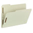 Smead Recycled Pressboard Fastener Folders, Letter, 1" Exp., Gray/Green, 25/Box Thumbnail 8