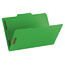 Smead Folders, Two Fasteners, 1/3 Cut Assorted Top Tab, Legal, Green, 50/Box Thumbnail 7