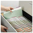 Smead Recycled Pressboard Fastener Folders, Letter, 1" Exp., Gray/Green, 25/Box Thumbnail 11
