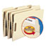 Smead Folder, Two Fasteners, 1/3 Cut Assorted, Top Tab, Legal, Manila 50/Box Thumbnail 3