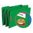 Smead Folders, Two Fasteners, 1/3 Cut Assorted Top Tab, Legal, Green, 50/Box Thumbnail 1