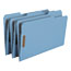 Smead Folders, Two Fasteners, 1/3 Cut Assorted, Top Tab, Legal, Blue, 50/Box Thumbnail 6
