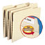 Smead Folders, One Fastener, 1/3 Cut Assorted, Top Tab, Letter, Manila, 50/Box Thumbnail 6