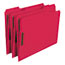 Smead Folders, Two Fasteners, 1/3 Cut Assorted, Top Tab, Letter, Red, 50/Box Thumbnail 6