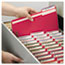 Smead Folders, Two Fasteners, 1/3 Cut Assorted, Top Tab, Letter, Red, 50/Box Thumbnail 8