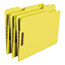 Smead Folders, Two Fasteners, 1/3 Cut Assorted Top Tab, Letter, Yellow, 50/Box Thumbnail 8