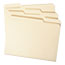 Smead File Folders, 1/3 Cut Assorted, One-Ply Top Tab, Letter, Manila, 100/BX Thumbnail 3