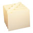 Smead File Folders, 1/5 Cut, One-Ply Top Tab, Letter, Manila, 100/Box Thumbnail 2