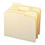 Smead Antimicrobial One-Ply File Folders, 1/3 Cut Top Tab, Letter, Manila, 100/Box Thumbnail 2