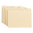 Smead File Folders, 1/5 Cut, One-Ply Top Tab, Letter, Manila, 100/Box Thumbnail 3